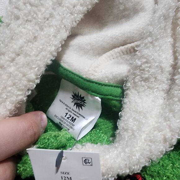 The Grinch toddler jacket 12M - Picture 5 of 6